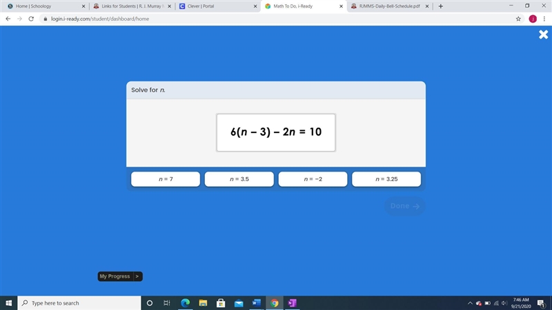 Solve for n (look at attachment)-example-1