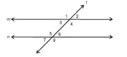 Lines m and n are parallel. Which Postulate or Theorem proves that <4 ≅ <5? a-example-1