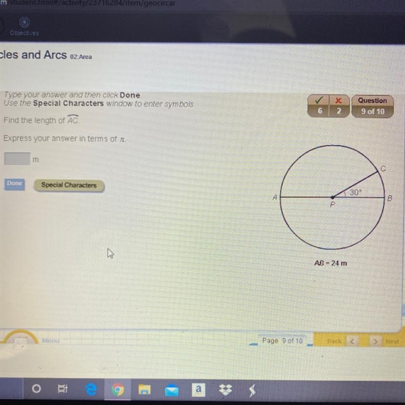 Find the length of AC. (Need help asap)-example-1