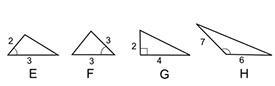 Jessica calculated the missing side length of one of these triangles using the Pythagorean-example-1