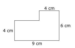 A scale drawing of a building is shown below. The scale of the drawing is 1 cm = 5 m-example-1