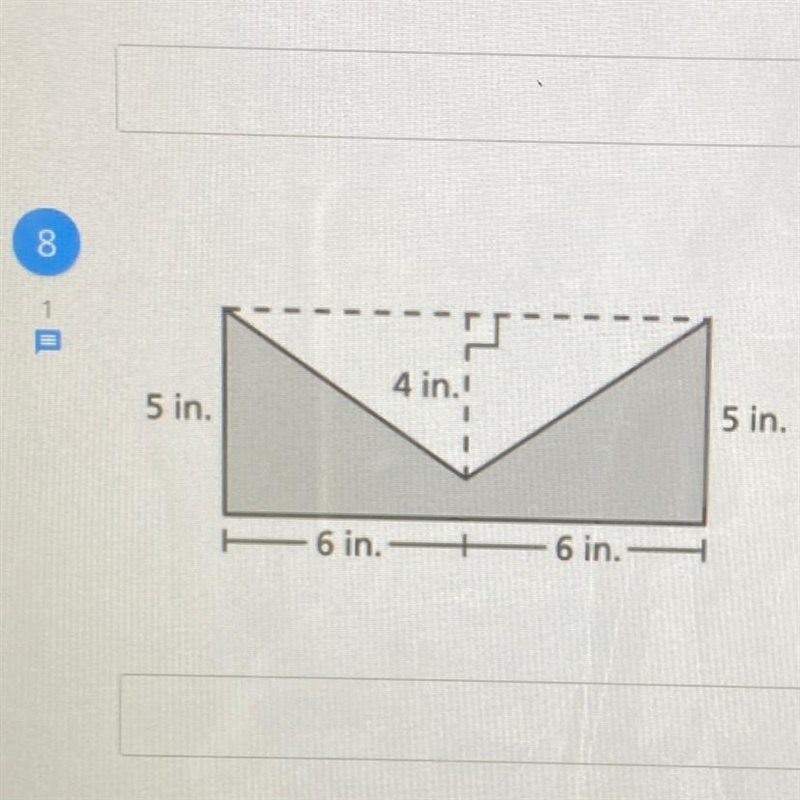 In these pictures, you have to find the area-example-1