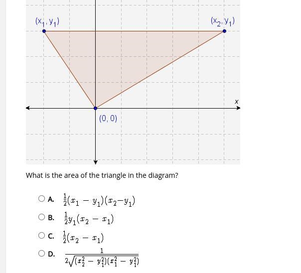 What is the area of the triangle in the diagram?-example-1