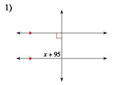 First Identify the Angle relationship, then solve for x.-example-1