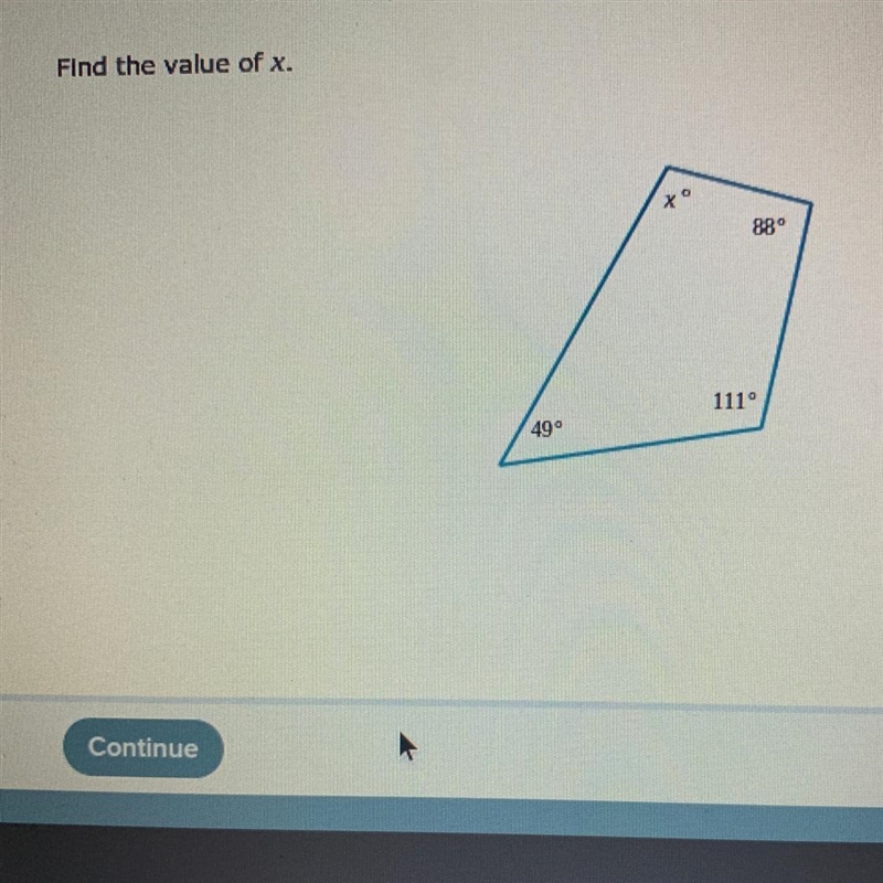 Find the value of x-example-1