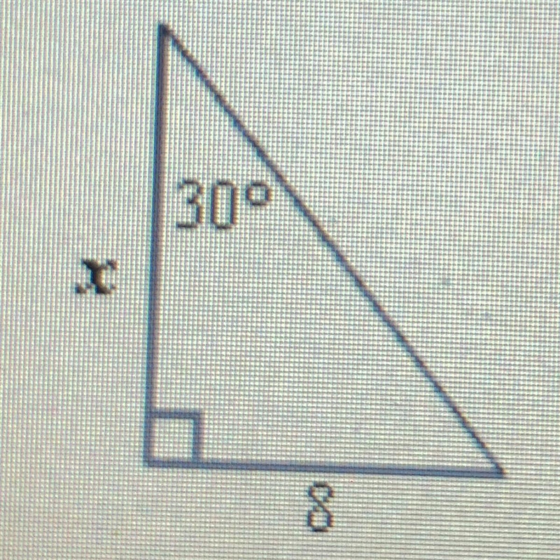 Find the value of x. Round your answer to the nearest tenth.-example-1