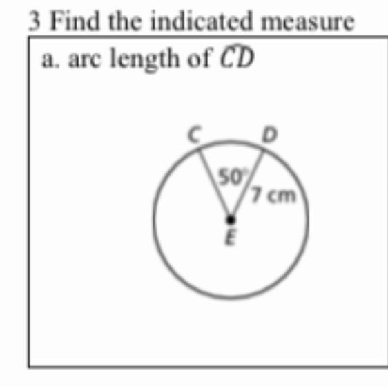 What is the arc length of cd-example-1