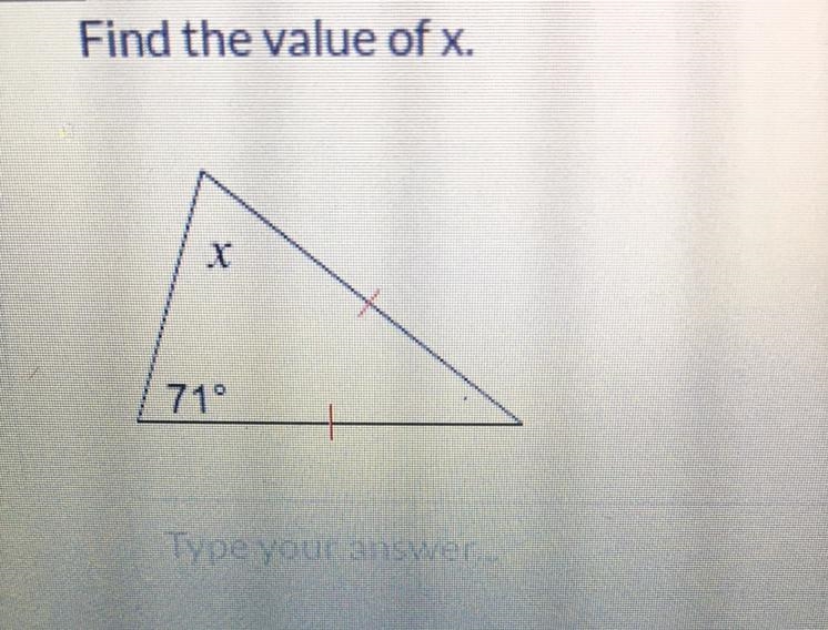 Find The Value Of X?-example-1