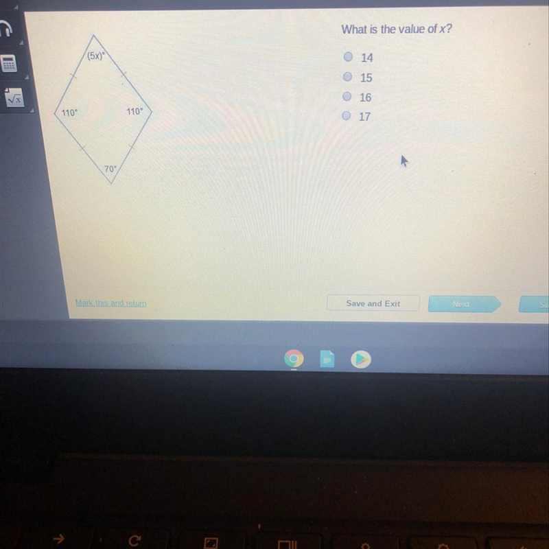 Help fasttt! What is the value of x?-example-1