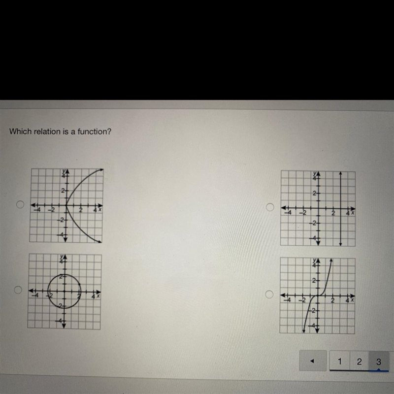 Which relation is a function?-example-1