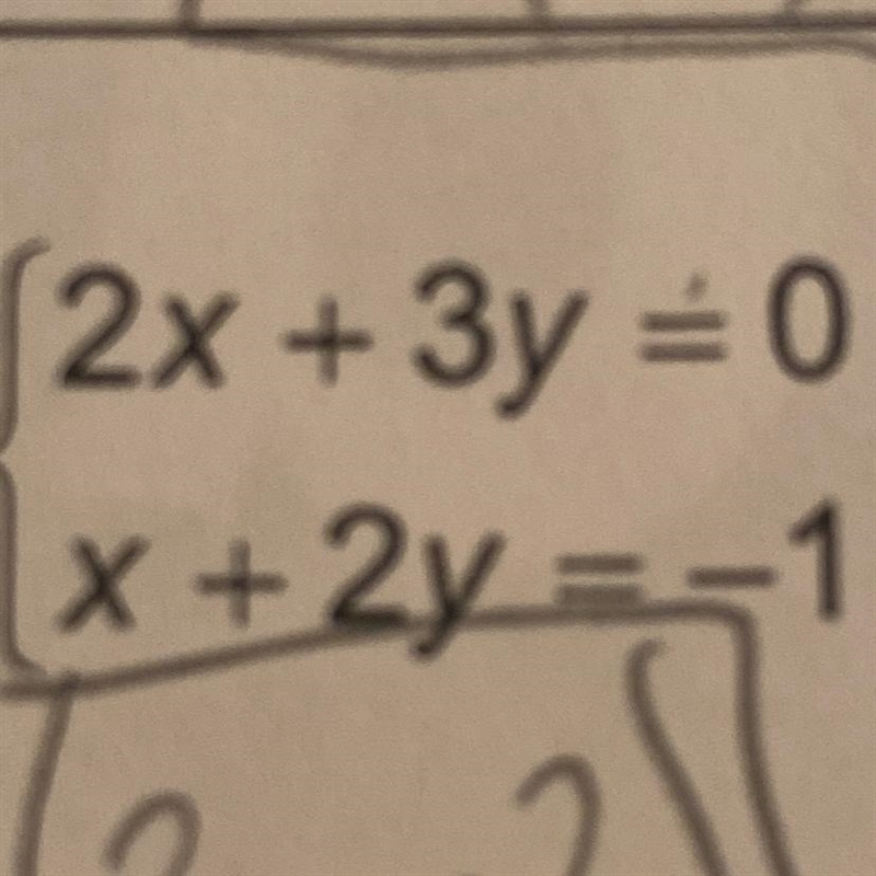 Solve each system by substitution-example-1