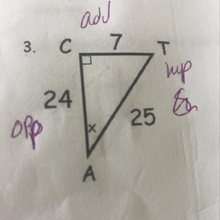 Find the value of X to the nearest degree.-example-1