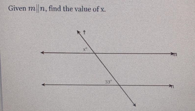 Given m|n, find the value of x.-example-1