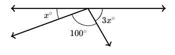 Solve for x in the diagram below.-example-1