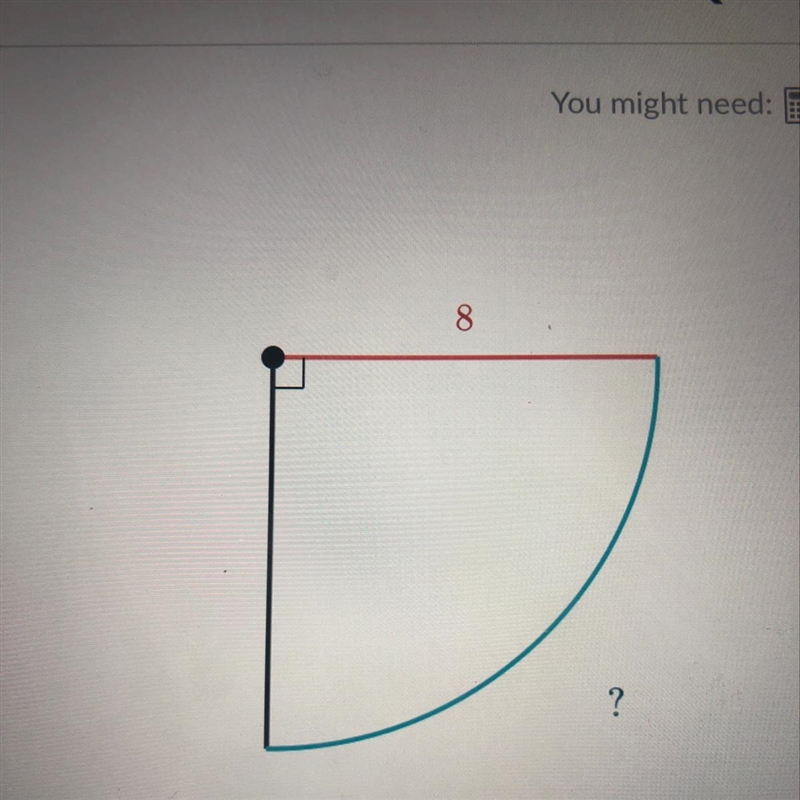 Find the arc length of the partial circle. Fither enter an exact answer in tom-example-1