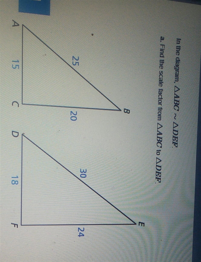 Help me find the scale factor please​-example-1