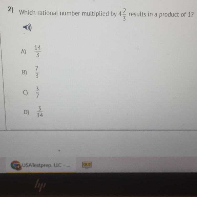 Which rational number multiplied by 4 2/3 results in a product of 1?-example-1