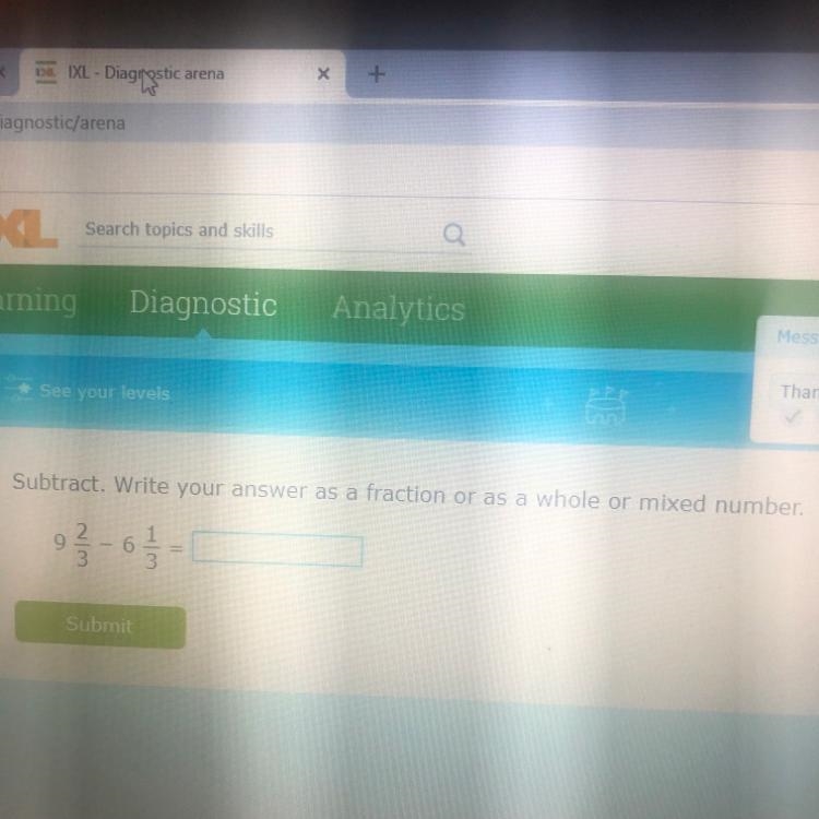 9 2/3 - 6 1/3 Pls help ask questions if needed-example-1