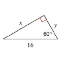 How do I find the missing sides in this triangle?-example-1