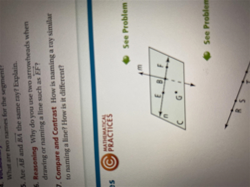 Name three collinear points-example-1