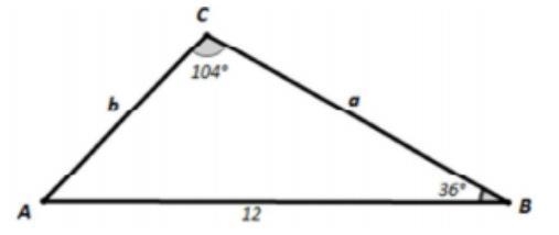 Help me plz...again. Worth 20 pts. Determine the approximate value of a. 18.11 7.05 7.95 9.71-example-1