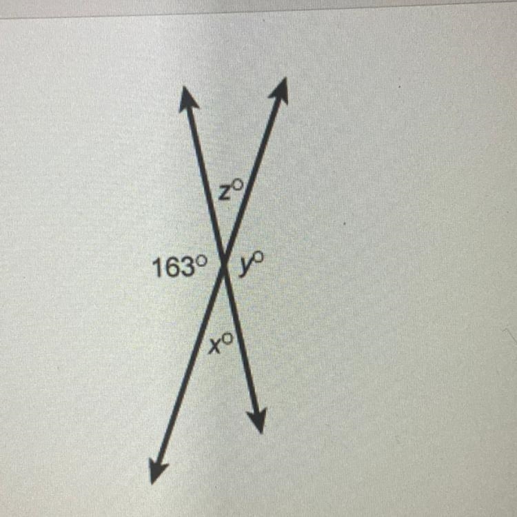 What is the measure of angle y in this figure? Enter your answer in the box. Y=-example-1