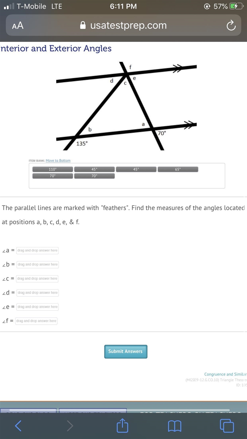 Help plz... I forgot how to find the angles...can someone tell me how to do it por-example-1