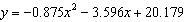 The data set represents a progression of hourly temperature measurements. Use a graphing-example-4