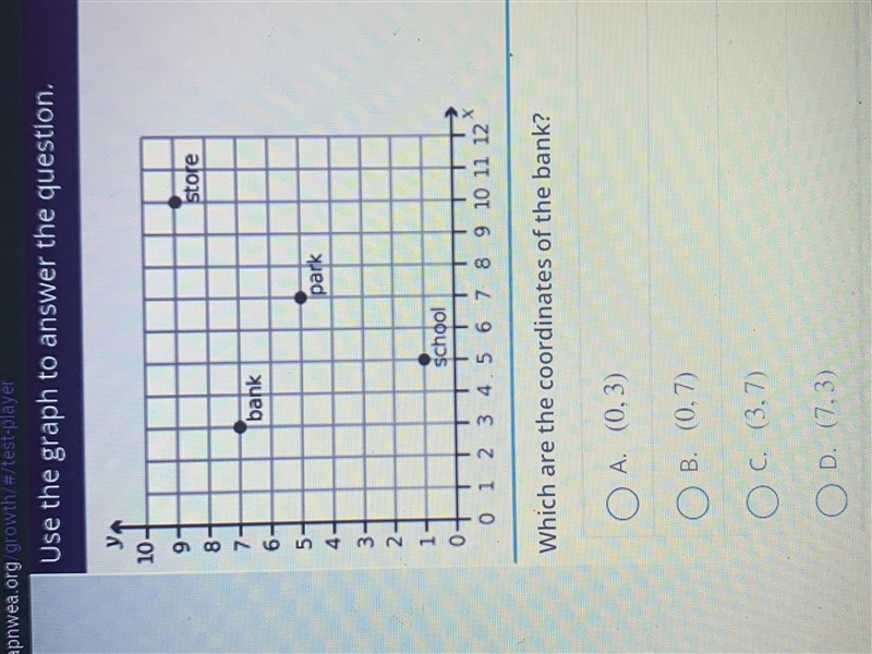 Which are the coordinates of the blank?-example-1