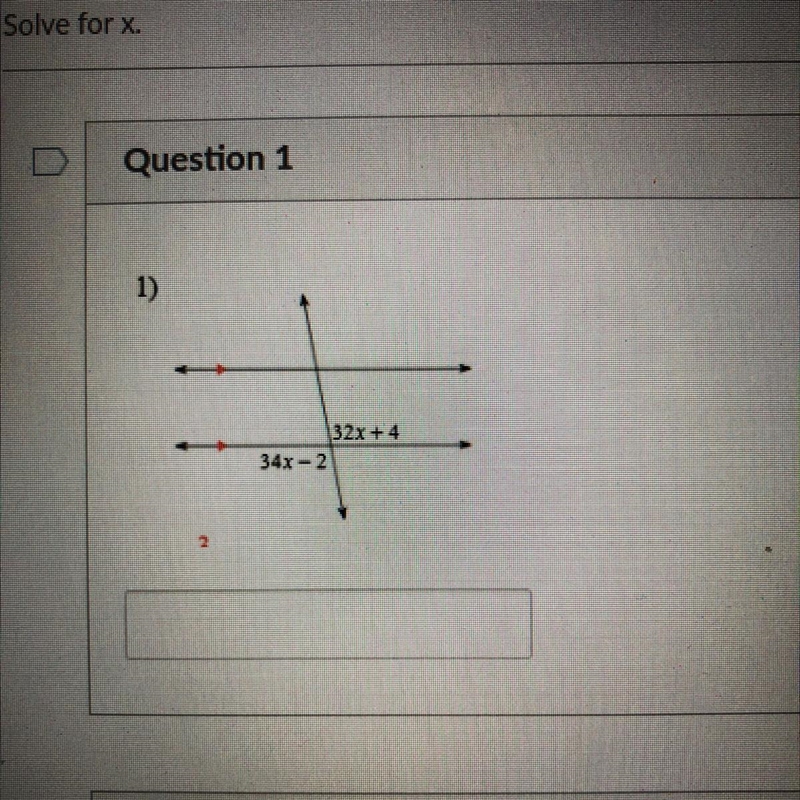 I need help asapppppppppppppp!!!! solve for x-example-1