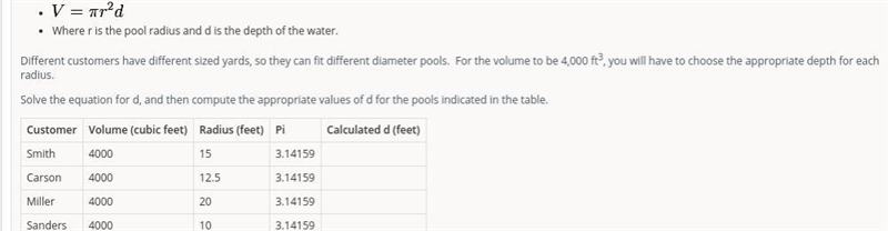 I just need to see how to solve for d, I have zero idea how to rearrange the equation-example-1