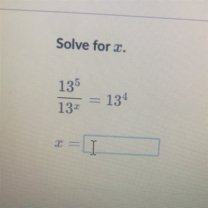 How would I solve for x?-example-1