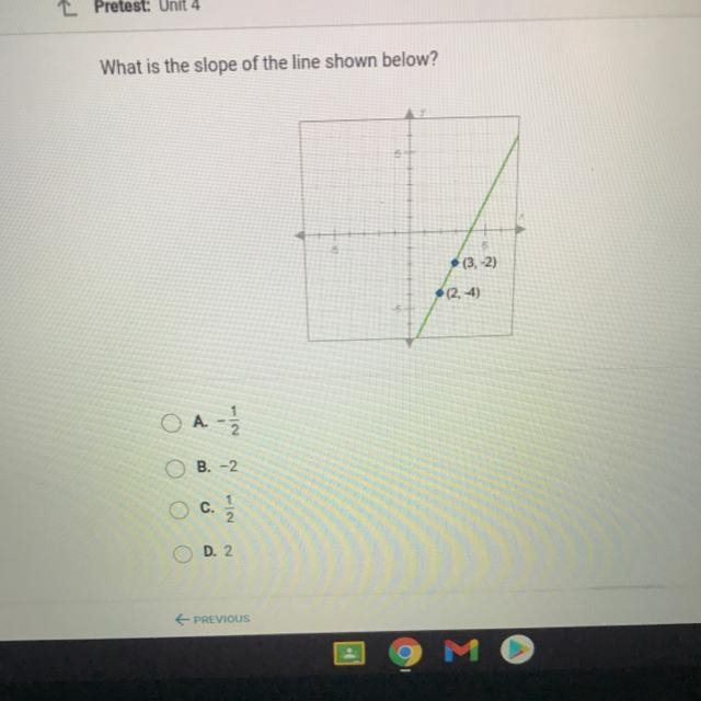 What is the slope of the line?-example-1