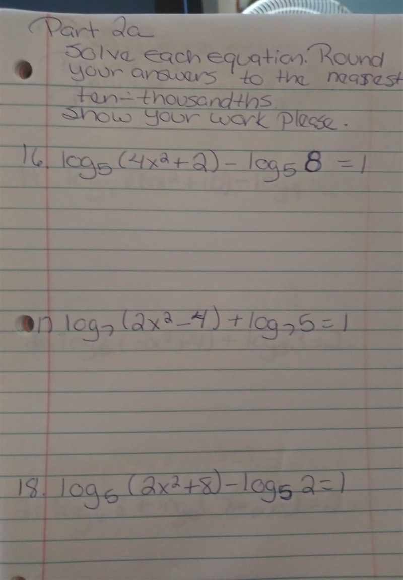 solve each equation. Round your answers to the nearest ten-thousandth. Show your work-example-1