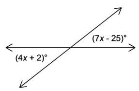 2. Solve for x. SHOW YOUR WORK.-example-1