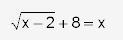 Solve for x, if a solution is extraneous identify in the final answer. thx :)-example-1