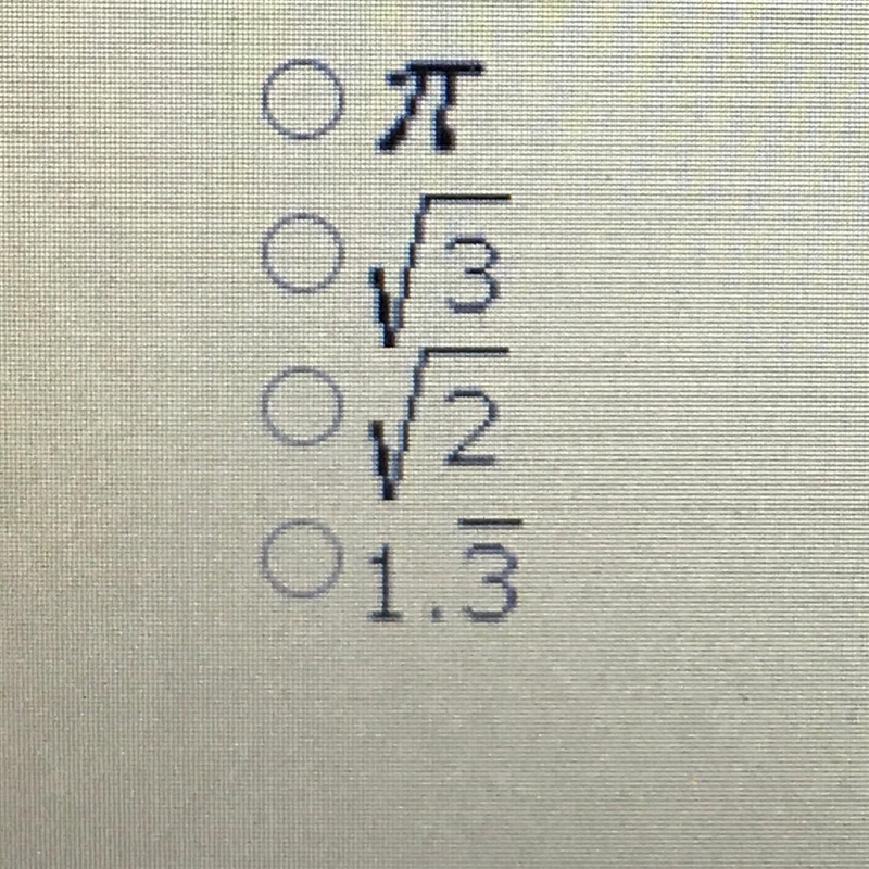 What are rational numbers and irrational numbers? Which is rational?-example-1