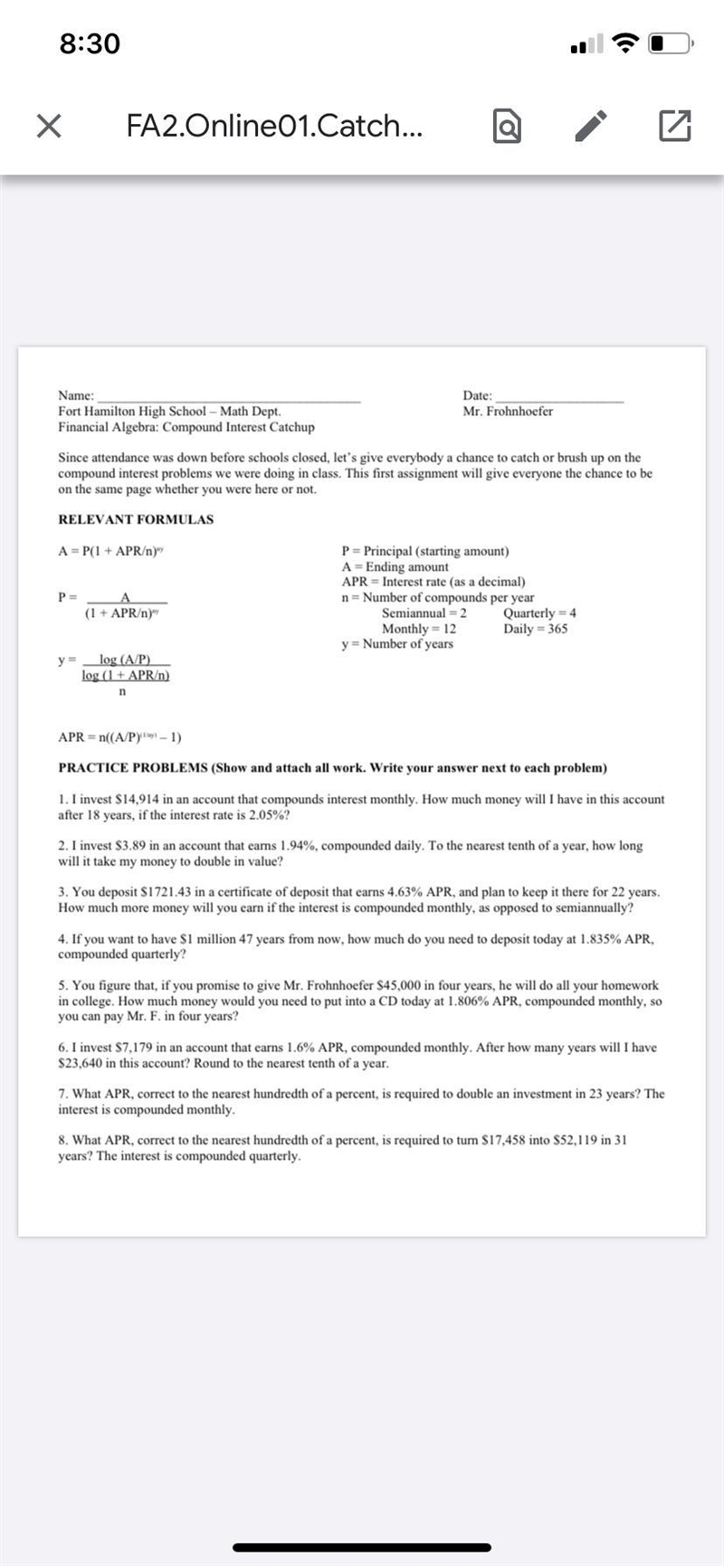 Yeoooo i need help 3-8, this stuff is due at 1:30 pm i’ll give y’all like 69 points-example-1