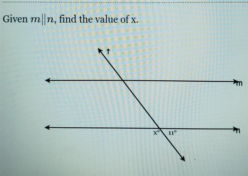 Find the value of x ​-example-1