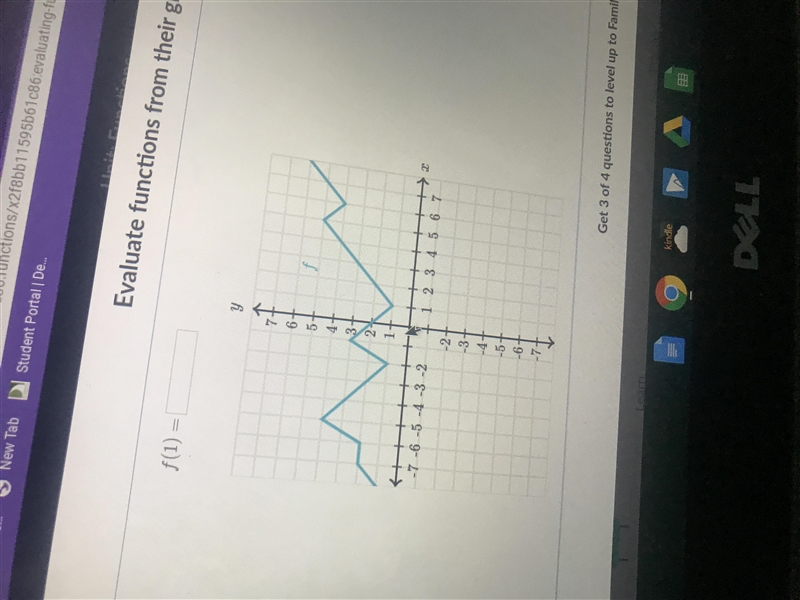 Evaluate the function from the graph! PLEASE I NEED HELP!!-example-1