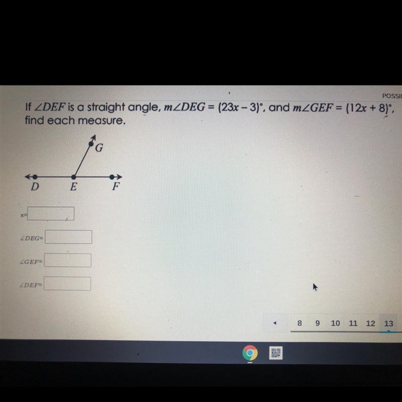 Help plsss !! Find each measure.-example-1