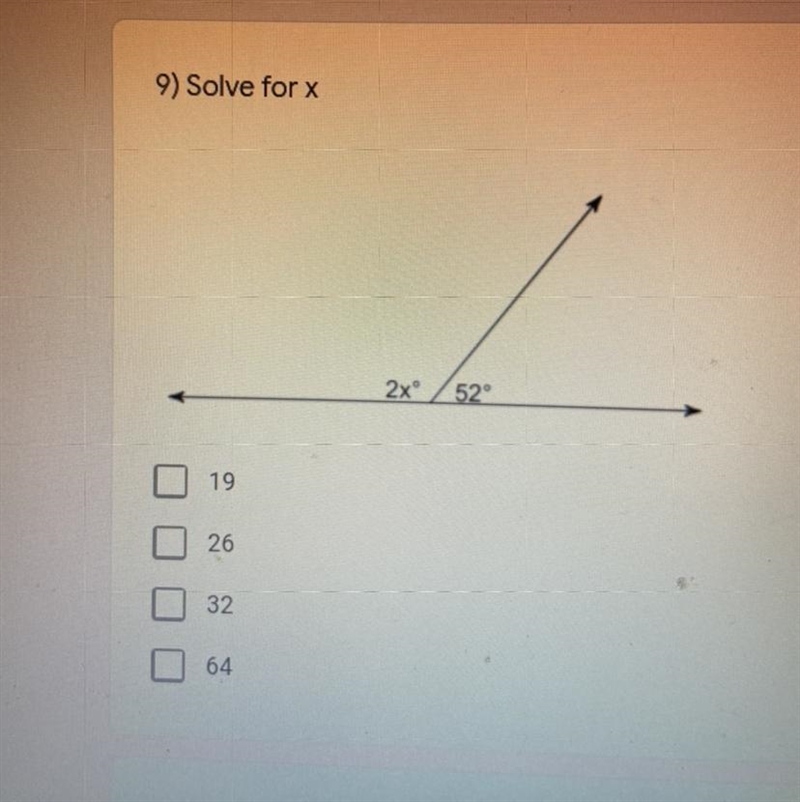 What will be the answer for x?-example-1