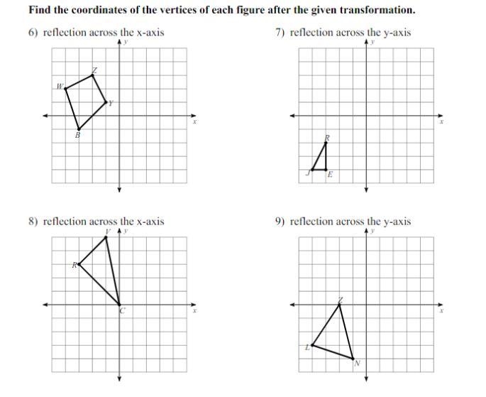 Find the coordinates of the vertices of each figure after the given transformation-example-1