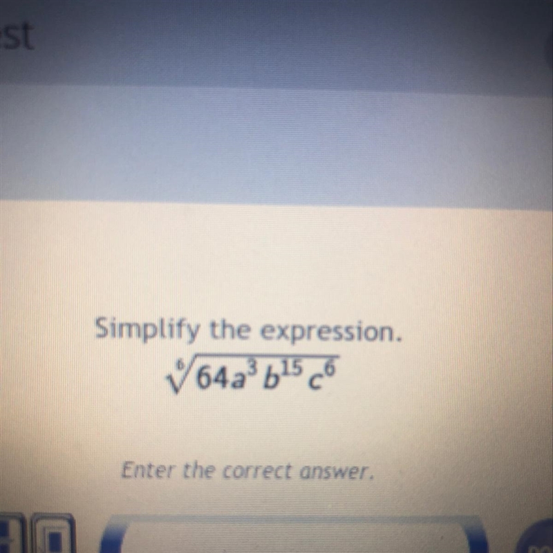 How do you simplify this expression?-example-1