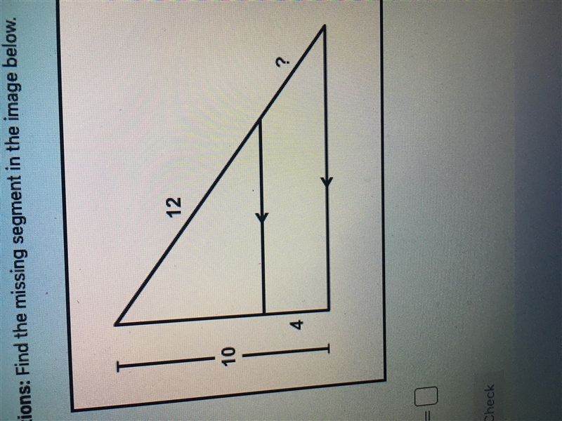 What is the missing segment in the image below-example-1