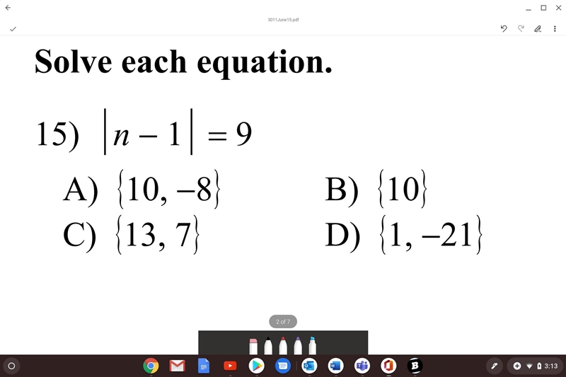 Solve each equation (steps as to how appreciated)-example-1