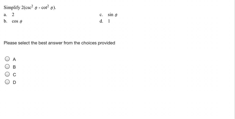 Please select the best answer from the choices provided A B C D-example-1