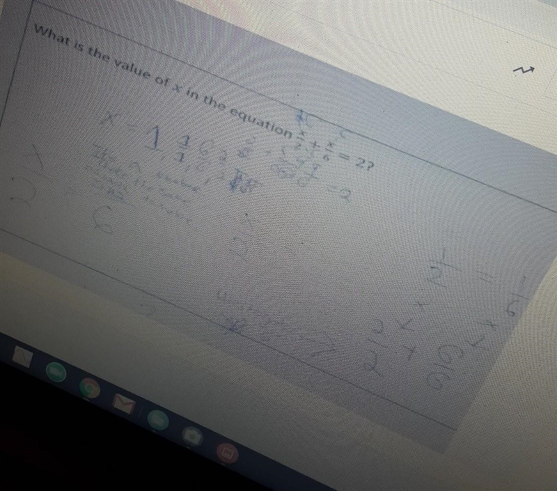 What is wrong with the equation? ​-example-1