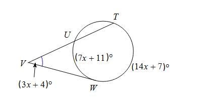 Find m∠WVT. A. 40 B. 45 C. 53 D. 50-example-1