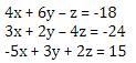 {URGENT} Please solve the system of equations, WITH STEP-BY-STEP I don't understand-example-1